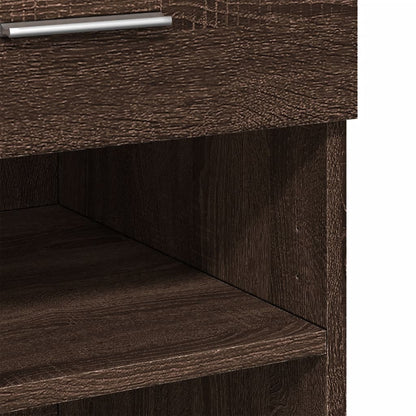 vidaXL Sideboard Brown Oak 80x42.5x93 cm Engineered Wood