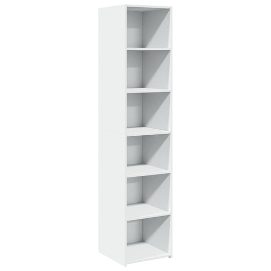 vidaXL Highboard White 40x41x185 cm Engineered Wood