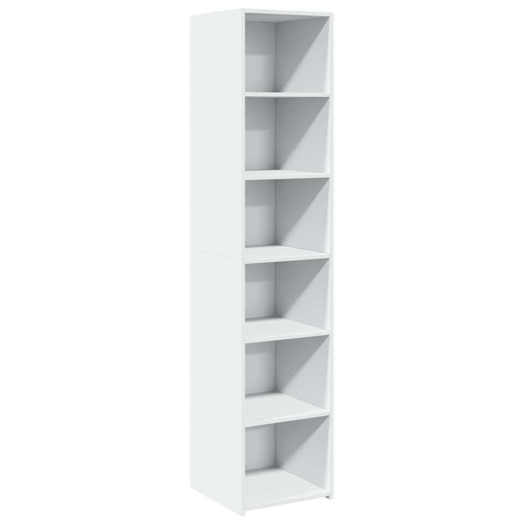 vidaXL Highboard White 40x41x185 cm Engineered Wood