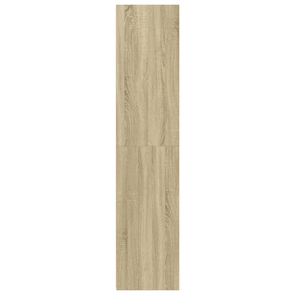 vidaXL Highboard Sonoma Oak 40x41x185 cm Engineered Wood