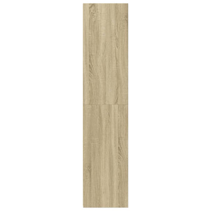 vidaXL Highboard Sonoma Oak 40x41x185 cm Engineered Wood