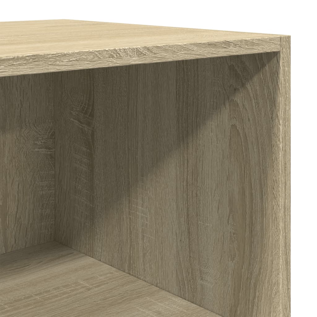 vidaXL Highboard Sonoma Oak 40x41x185 cm Engineered Wood
