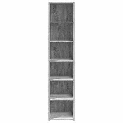 vidaXL Highboard Grey Sonoma 40x41x185 cm Engineered Wood