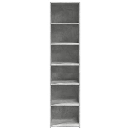 vidaXL Highboard Concrete Grey 45x41x185 cm Engineered Wood
