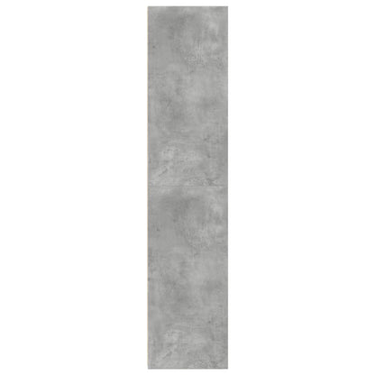 vidaXL Highboard Concrete Grey 45x41x185 cm Engineered Wood