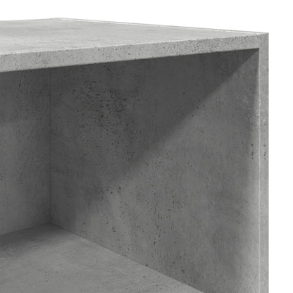 vidaXL Highboard Concrete Grey 45x41x185 cm Engineered Wood