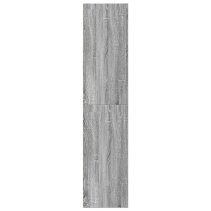 vidaXL Highboard Grey Sonoma 45x41x185 cm Engineered Wood