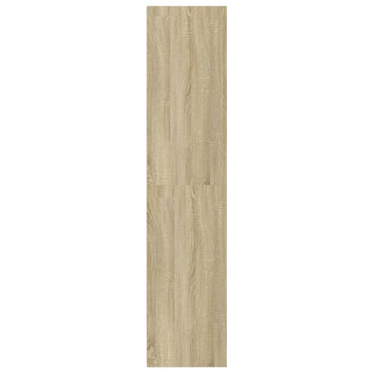 vidaXL Highboard Sonoma Oak 50x41x185 cm Engineered Wood