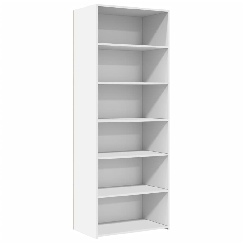 vidaXL Highboard White 70x41x185 cm Engineered Wood