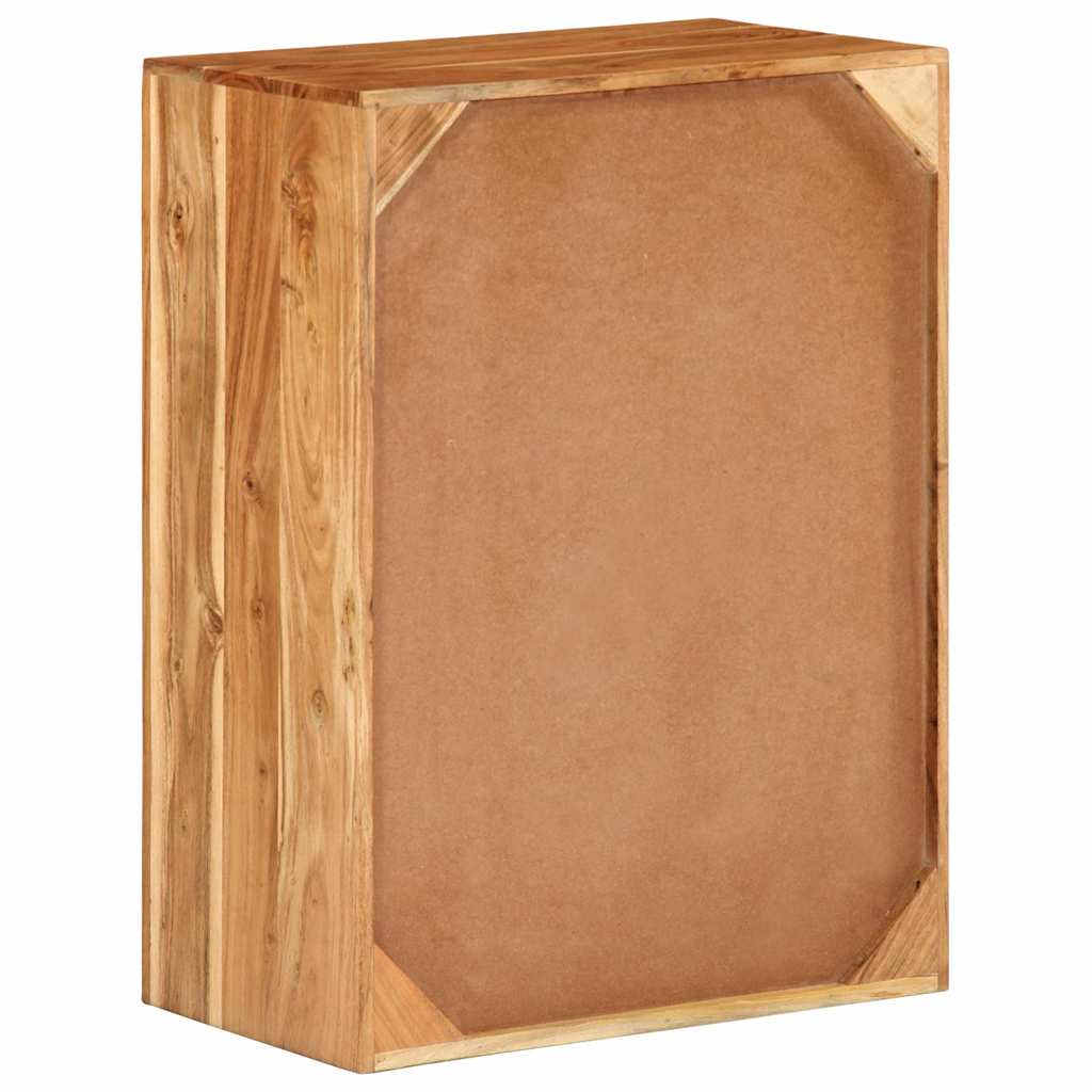 vidaXL Drawer Cabinet 55x33x75 cm Solid Wood Acacia