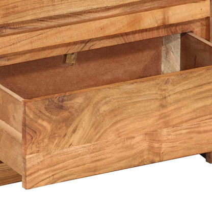 vidaXL Drawer Cabinet 55x33x75 cm Solid Wood Acacia