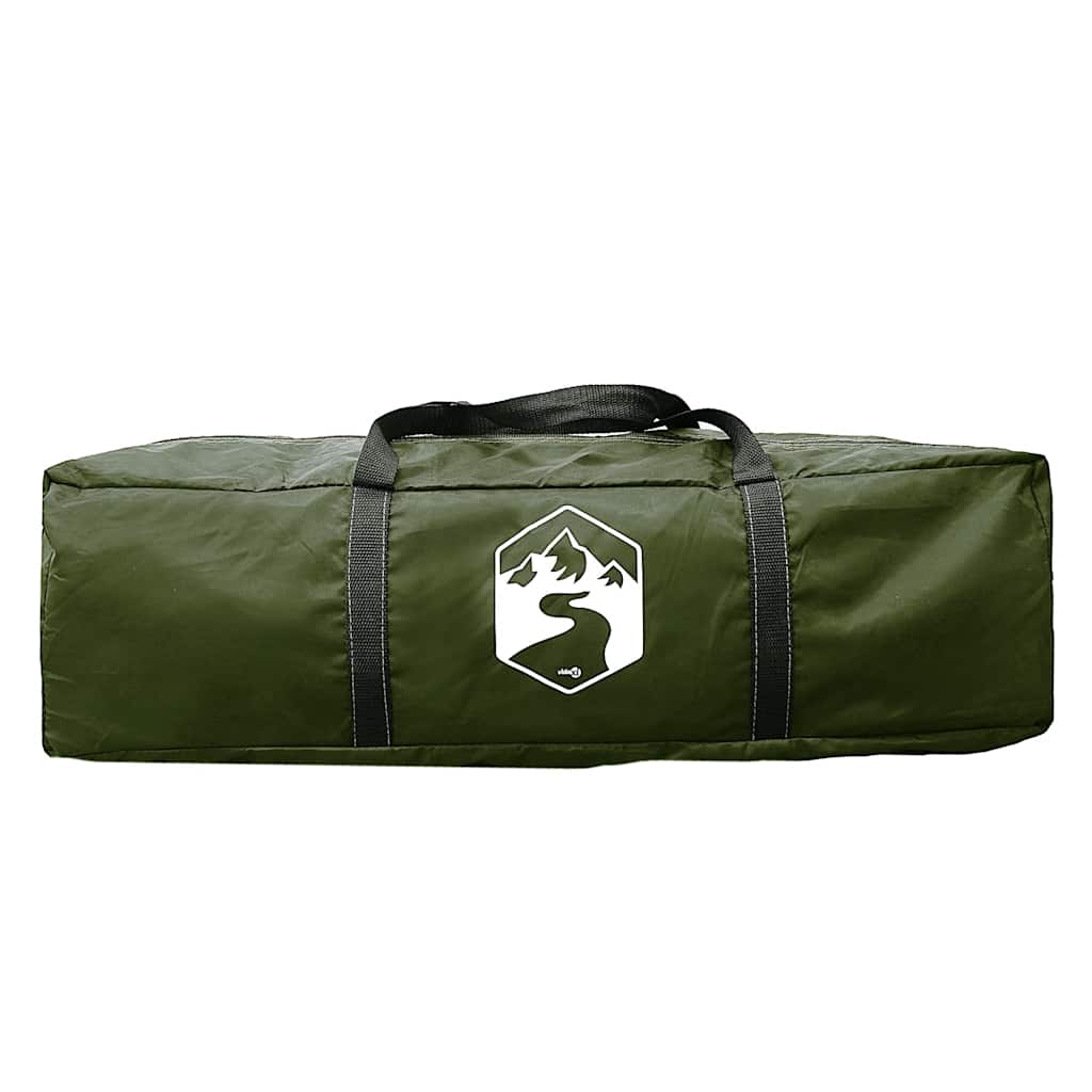 vidaXL Family Tent Dome 6-Person Green Waterproof