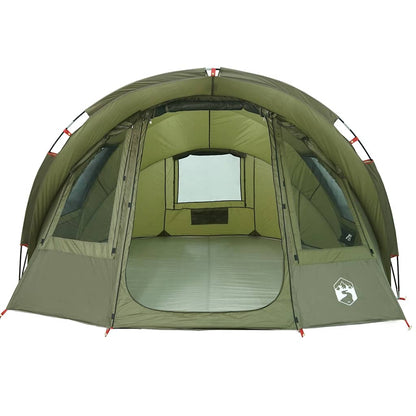 vidaXL Fishing Tent 2-Person Olive Green Waterproof