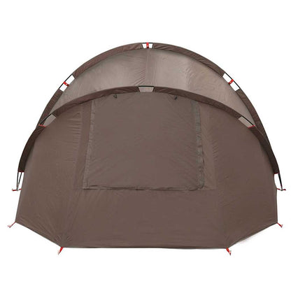 vidaXL Fishing Tent 2-Person Brown Waterproof