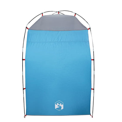 vidaXL Shower Tent Blue Waterproof
