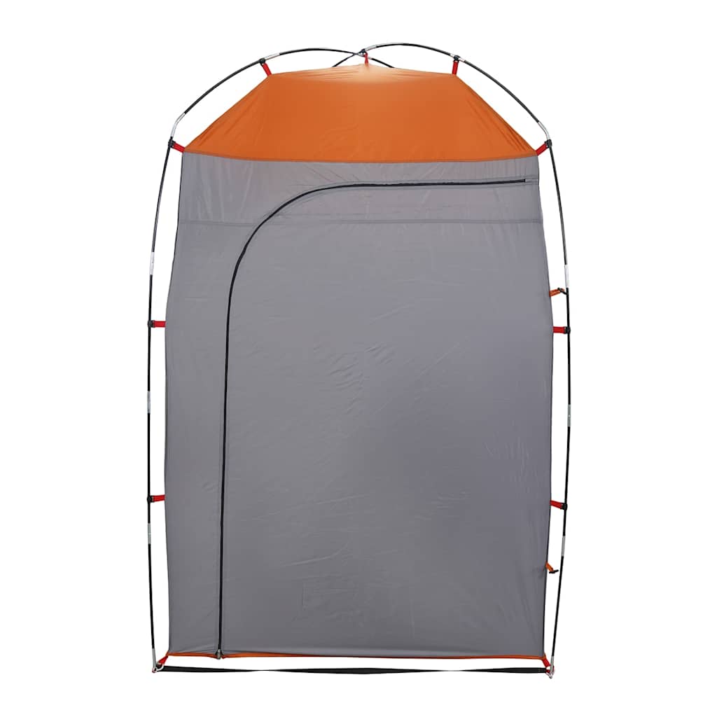 vidaXL Shower Tent Grey Waterproof