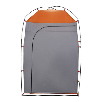vidaXL Shower Tent Grey Waterproof