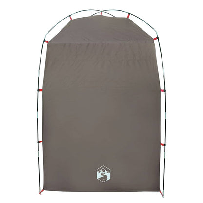vidaXL Shower Tent Brown Waterproof