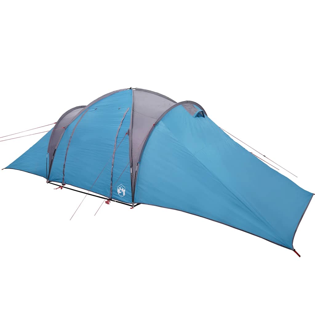 vidaXL Family Tent Dome 6-Person Blue Waterproof