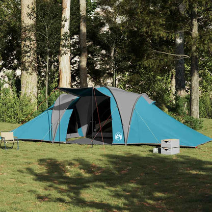 vidaXL Family Tent Dome 6-Person Blue Waterproof