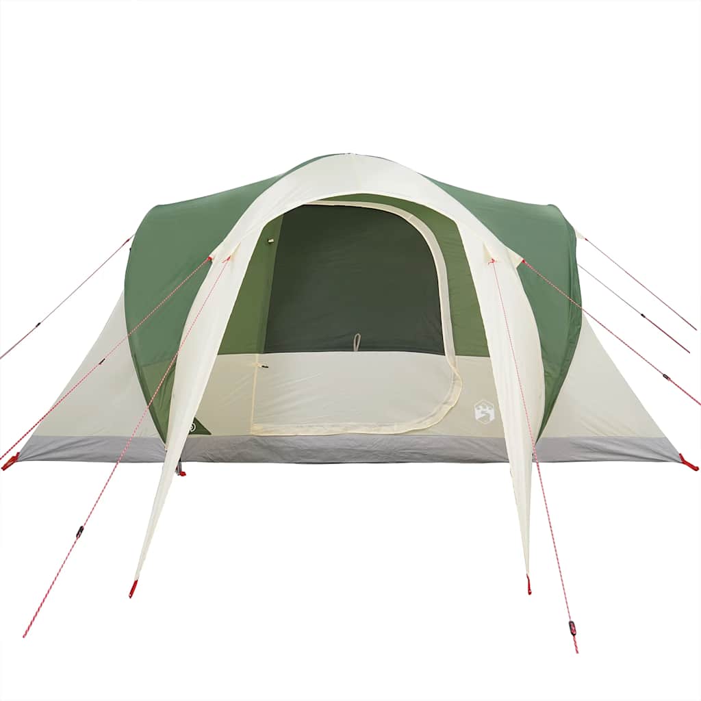 vidaXL Family Tent Dome 6-Person Green Waterproof