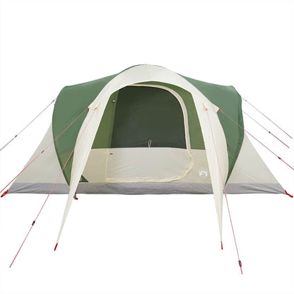 vidaXL Family Tent Dome 6-Person Green Waterproof