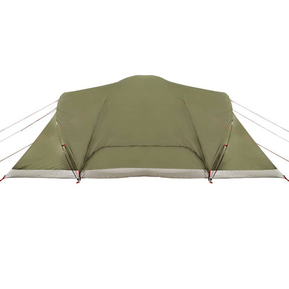 vidaXL Family Tent Dome 6-Person Olive Green Waterproof