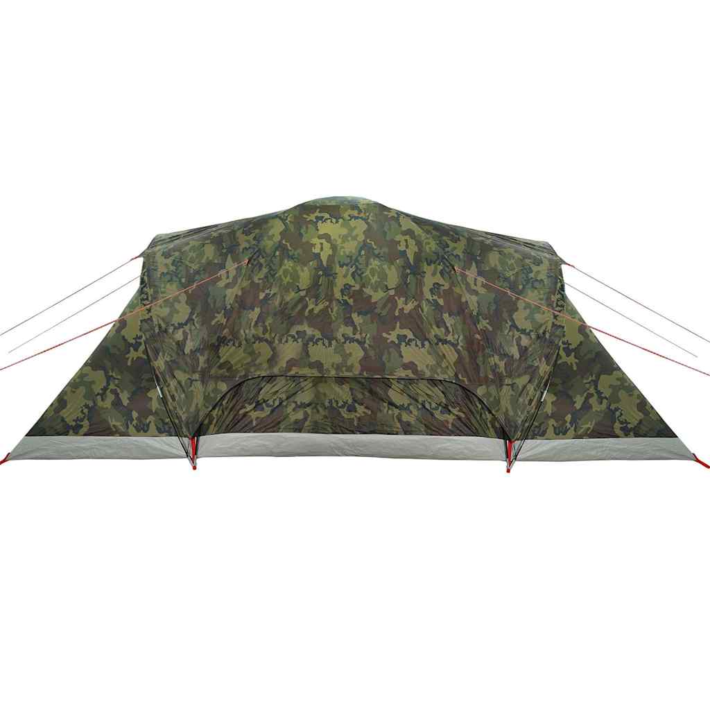 vidaXL Family Tent Dome 6-Person Camouflage Waterproof