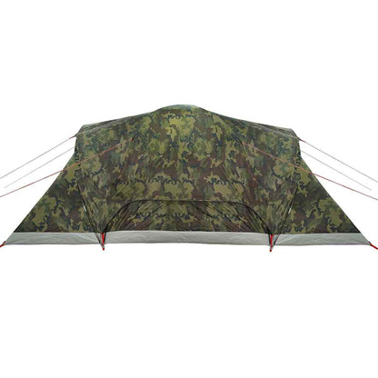 vidaXL Family Tent Dome 6-Person Camouflage Waterproof