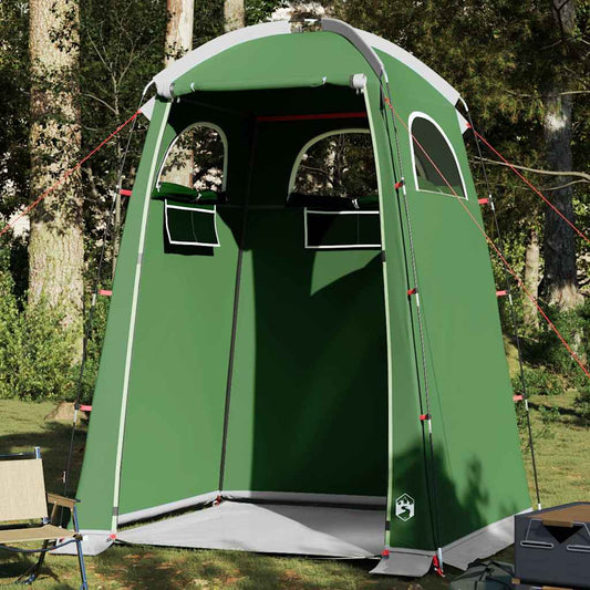vidaXL Shower Tent Green Waterproof