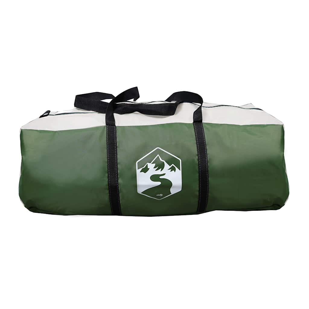 vidaXL Car Tent 4-Person Green Waterproof