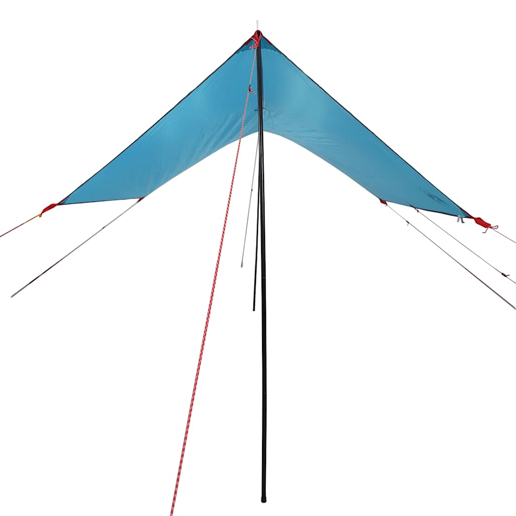 vidaXL Car Tent Blue Waterproof