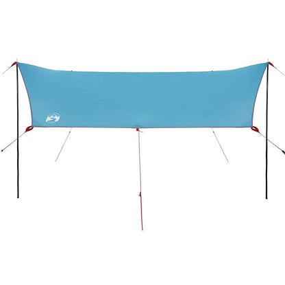 vidaXL Car Tent Blue Waterproof