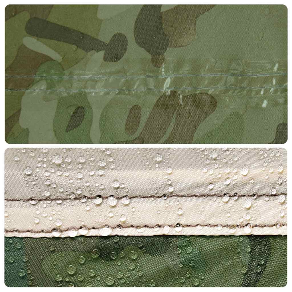 vidaXL Car Tent 2-Person Camouflage Waterproof