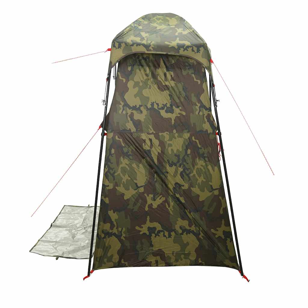 vidaXL Shower Tent 2-Person Camouflage Waterproof