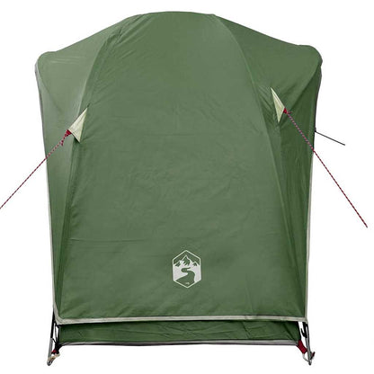 vidaXL Camping Tent 1-Person Green Waterproof
