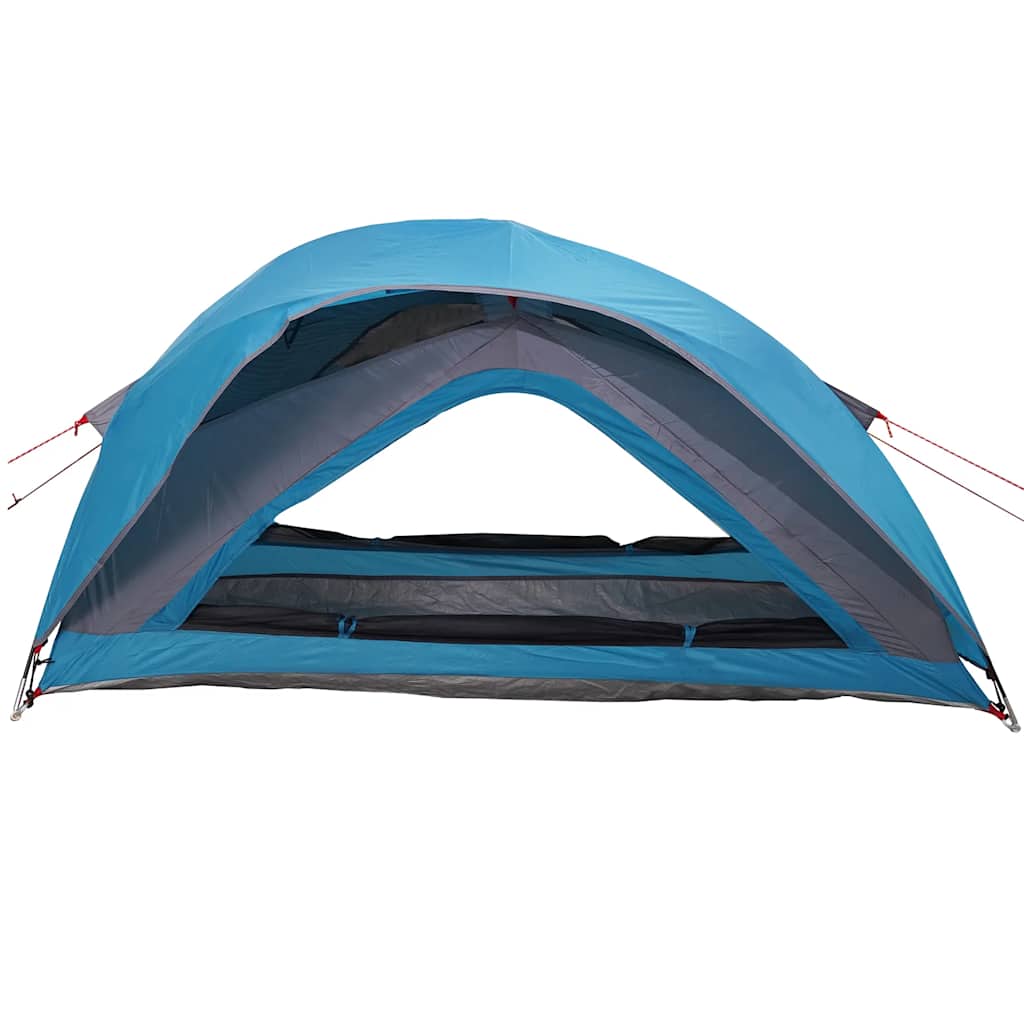 vidaXL Camping Tent 1-Person Blue Waterproof