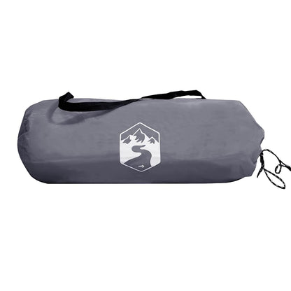 vidaXL Camping Tent 1-Person Grey and Orange Waterproof