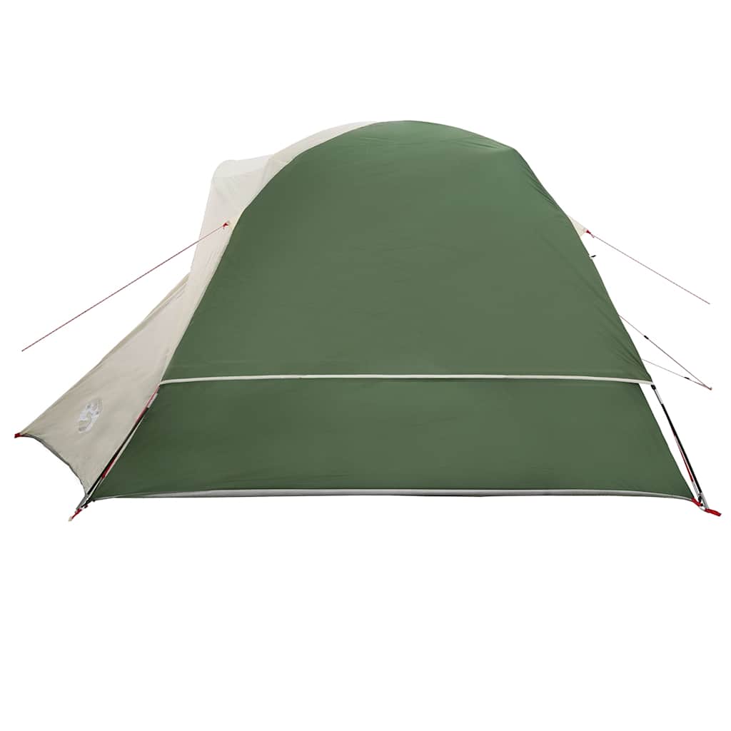 vidaXL Family Tent Cabin 6-Person Green Waterproof