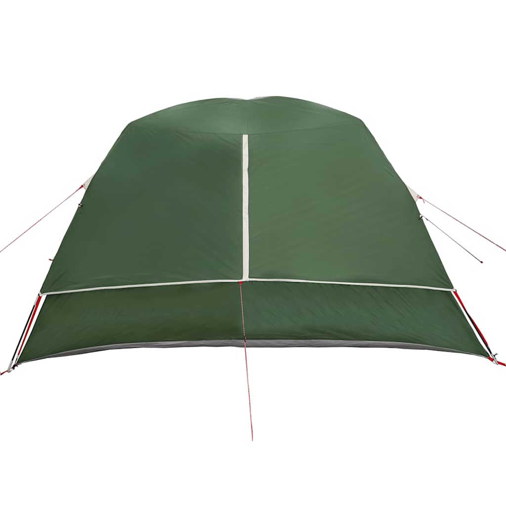vidaXL Family Tent Cabin 6-Person Green Waterproof