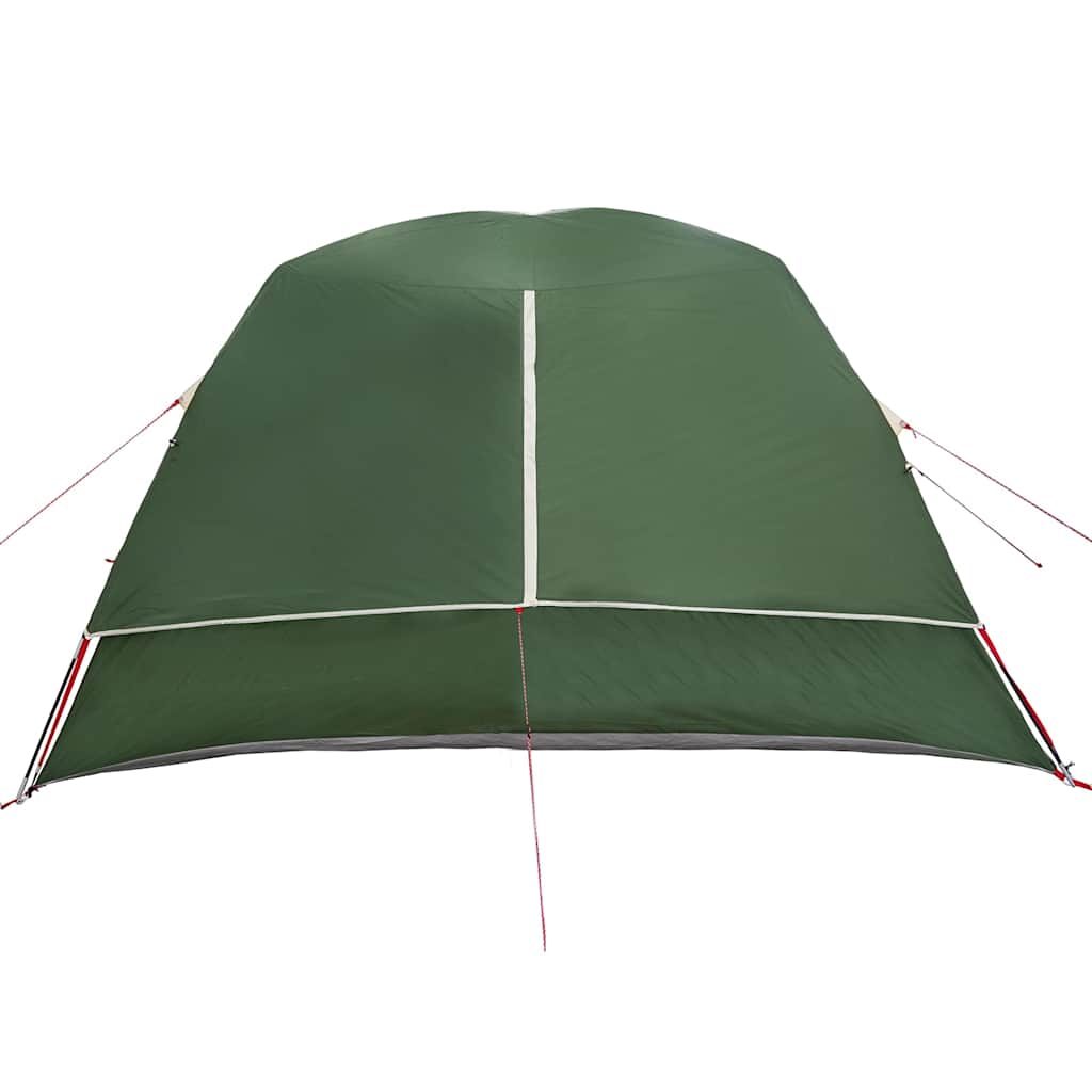 vidaXL Family Tent Cabin 6-Person Green Waterproof