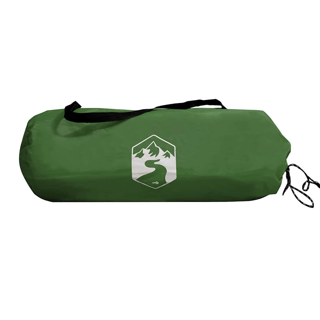 vidaXL Family Tent Cabin 6-Person Green Waterproof