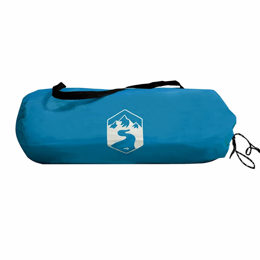 vidaXL Family Tent Cabin 6-Person Blue Waterproof
