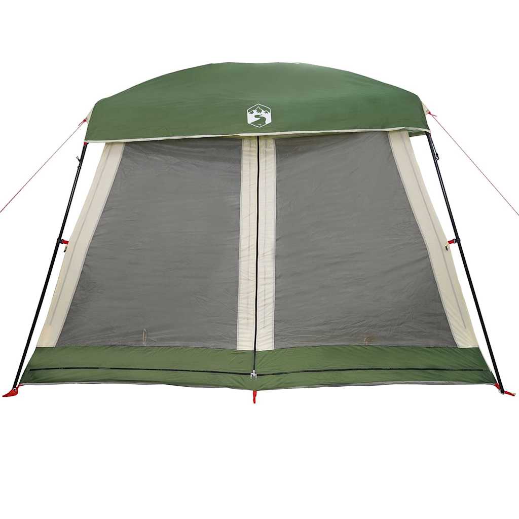 vidaXL Family Tent Cabin 6-Person Green Waterproof