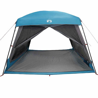 vidaXL Family Tent Cabin 6-Person Blue Waterproof