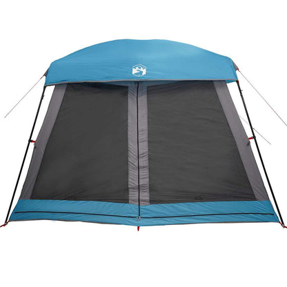 vidaXL Family Tent Cabin 6-Person Blue Waterproof