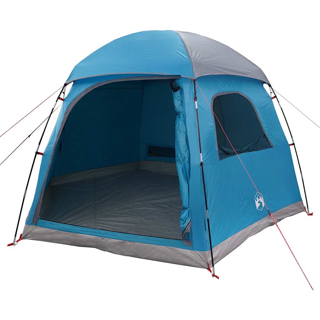 vidaXL Family Tent Igloo 6-Person Blue Waterproof