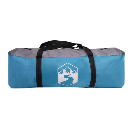 vidaXL Family Tent Igloo 6-Person Blue Waterproof