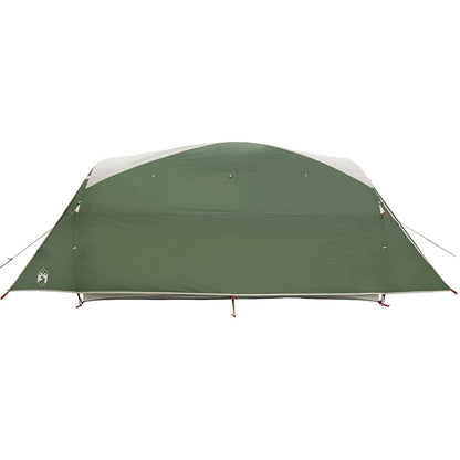 vidaXL Family Tent Tunnel 6-Person Green Waterproof