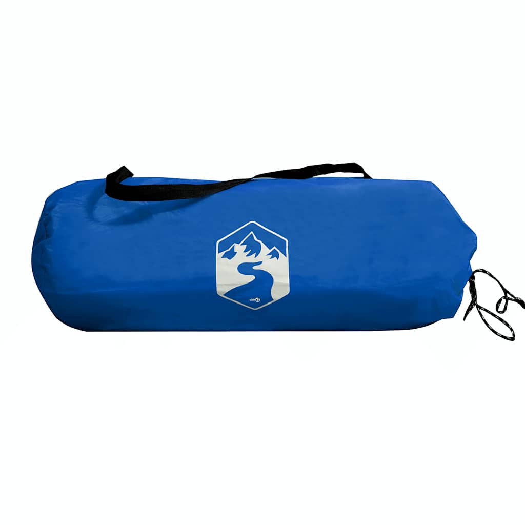 vidaXL Beach Tent 2-Person Azure Blue Waterproof